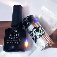 Load image into Gallery viewer, Gilded Marble Nail Foil Jars