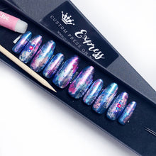 Load image into Gallery viewer, Express Nails - Navy Foil
