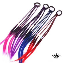 Load image into Gallery viewer, Rainbow Pony Plaits